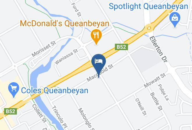 Queanbeyan Palerang Regional - Grand Manor Motor Inn Maps