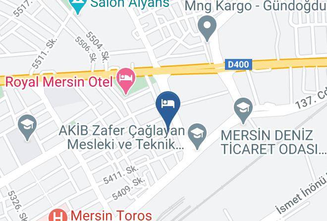 Akdeniz - Grand Mardini Hotel Maps