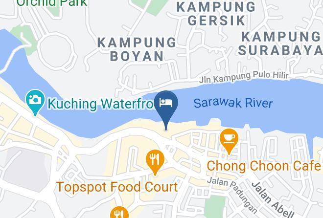 Bahagian Kuching - Grand Margherita Hotel Maps