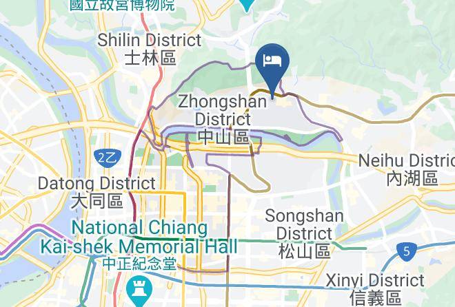 Zhongshan District Dazhi - Bellezza Taipei Hotel Maps