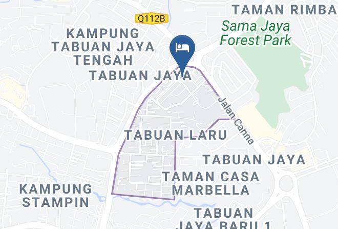 Bahagian Kuching - Grand Medallion Hotel Maps