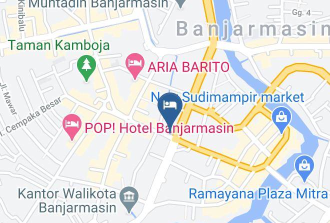 Banjarmasin - Grand Mentari Hotel Maps