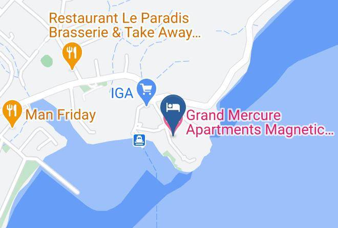 Townsville - Grand Mercure Apartments Magnetic Island Maps