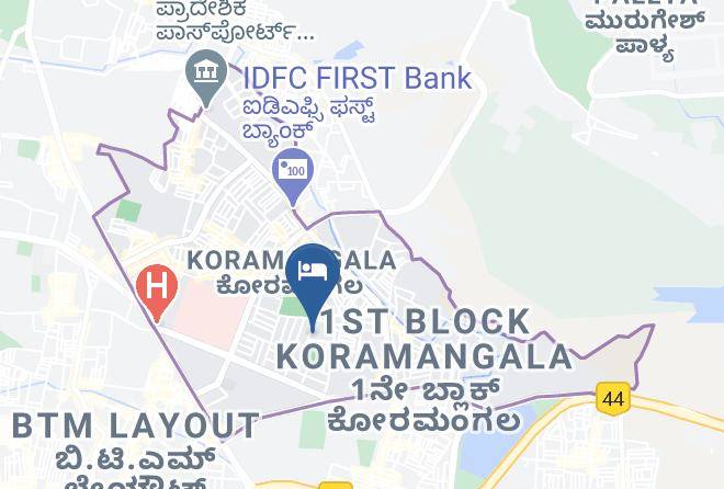 Bengaluru - Grand Mercure Bangalore Maps