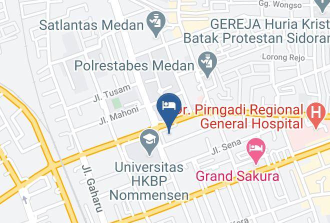 Kota Medan - Grand Mercure Maha Cipta Medan Angkasa Maps