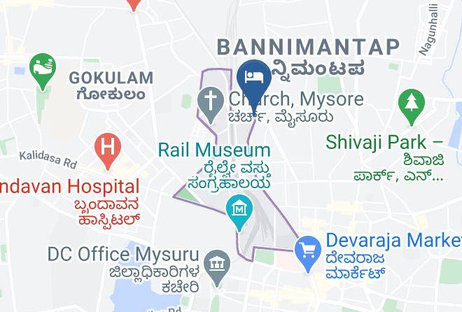 Mysore - Grand Mercure Mysore Maps