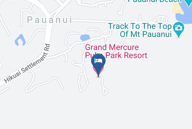 Grand Mercure Puka Park Resort Map