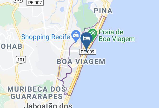 Recife - Grand Mercure Recife Boa Viagem Maps