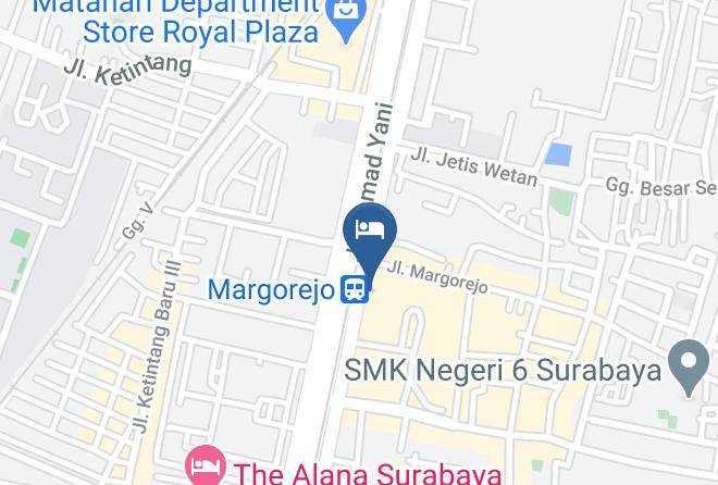 Kota Surabaya - Movenpick Surabaya City Maps
