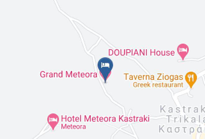 Trikala - Grand Meteora Hotel Maps