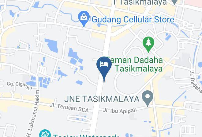 Grand Metro Hotel Tasikmalaya Map