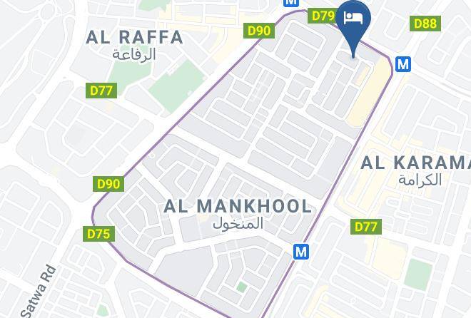 Dubai - Grand Midwest Hotel Maps
