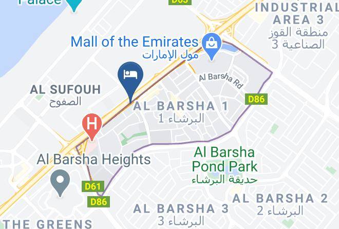 Dubai - Grand Midwest View Hotel Maps
