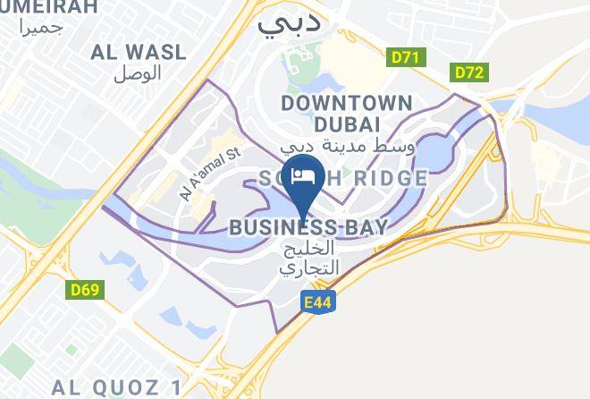 Dubai - Grand Millennium Hotel Business Bay Maps