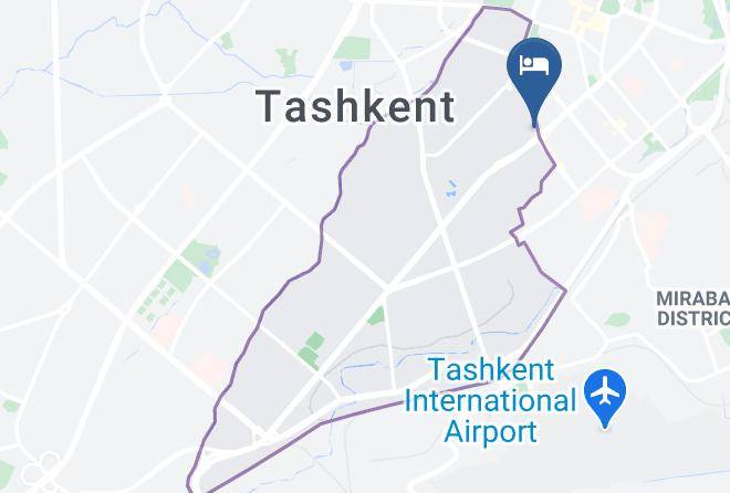 Tashkent - Grand Mir Hotel Maps