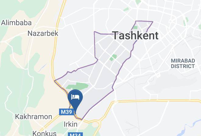 Tashkent - Grand Mumtoz Hotel Maps