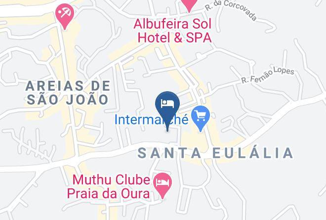 Albufeira - Grand Muthu Forte Da Oura Maps