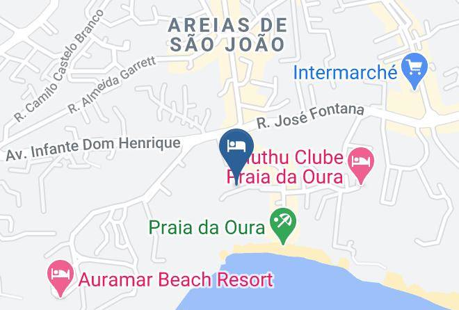 Albufeira - Grand Muthu Oura View Beach Club Maps
