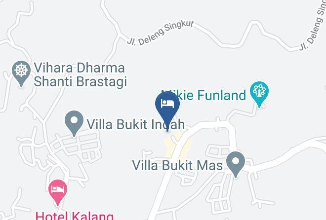 Karo Regency - Grand Mutiara Hotel Berastagi Maps