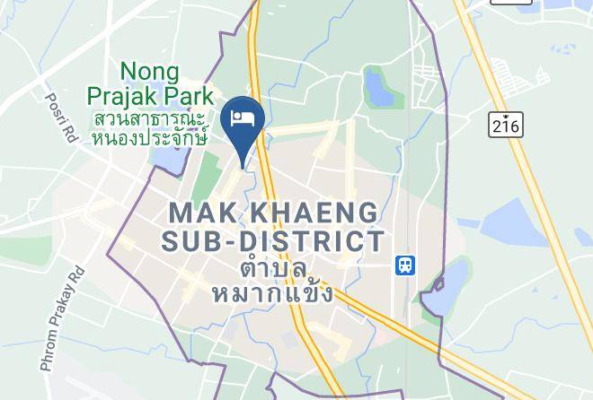 Mueang Udon Thani District - Grand Naga Hotel Maps