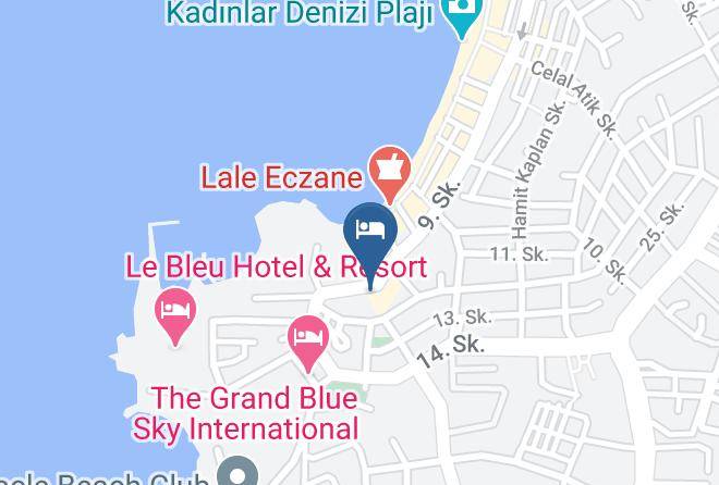 Kusadasi - Grand Nett Hotel Maps