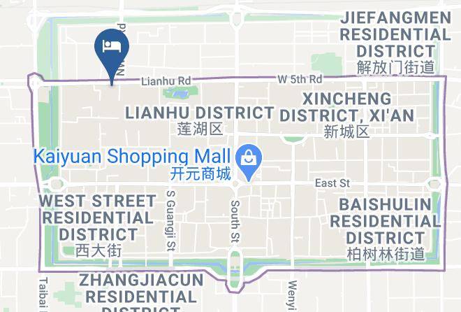 Xi An - Grand New World Hotel Maps