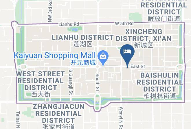 Xi An - Grand Noble Hotel Xi'an Maps