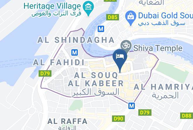Dubai - Grand Nova Hotel Maps