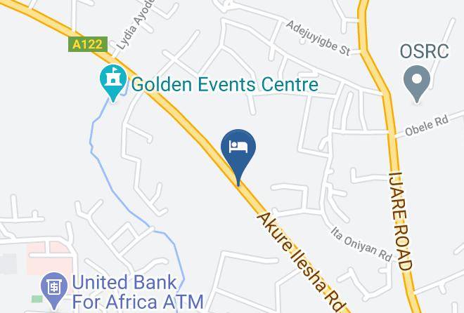 Akure - Grand O Tad Hotel Maps