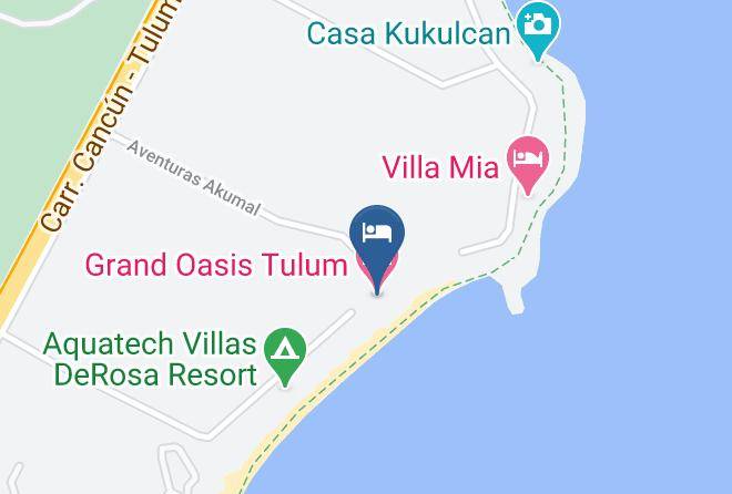 Tulum - Grand Oasis Tulum Maps