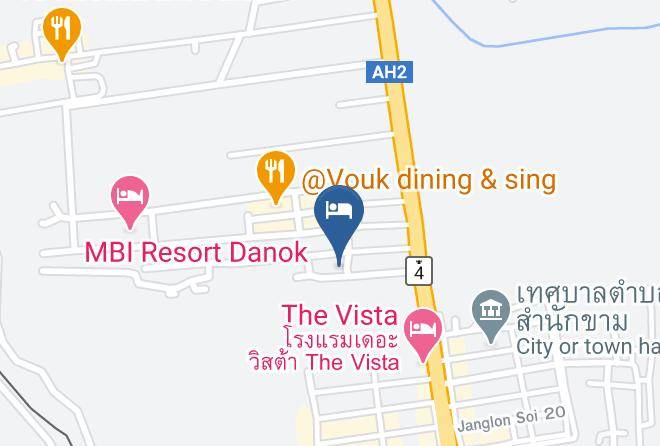 Amphoe Sadao - Grand Oliver Hotel Danok Maps