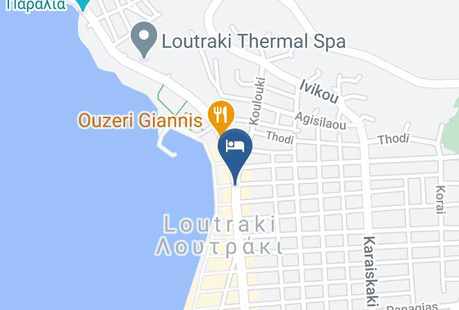Korinthia - Grand Olympic Hotel Loutraki Maps