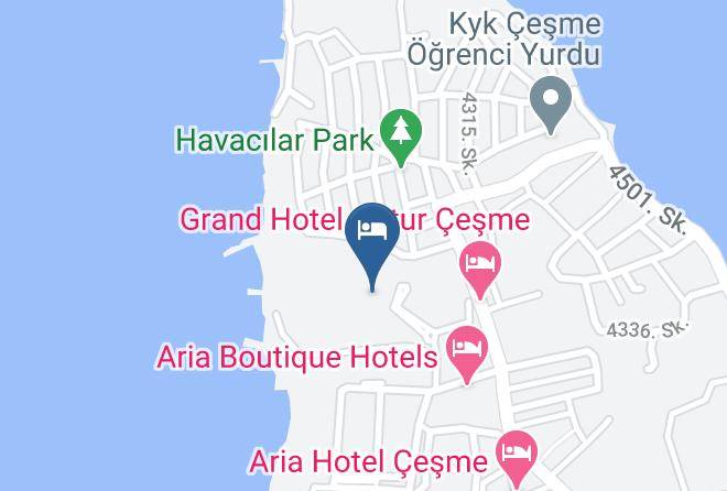 Cesme - Grand Ontur Hotel Cesme Maps