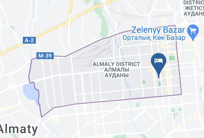 Almaty City - Grand Opera Hotel Maps