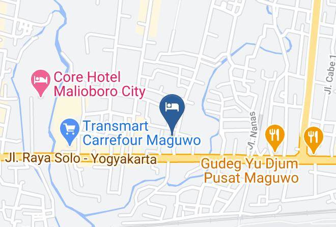 Sleman - Grand Orchid Hotel Yogyakarta Maps