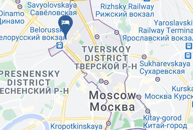Moscow - Grand Hotel Belorusskaya Maps