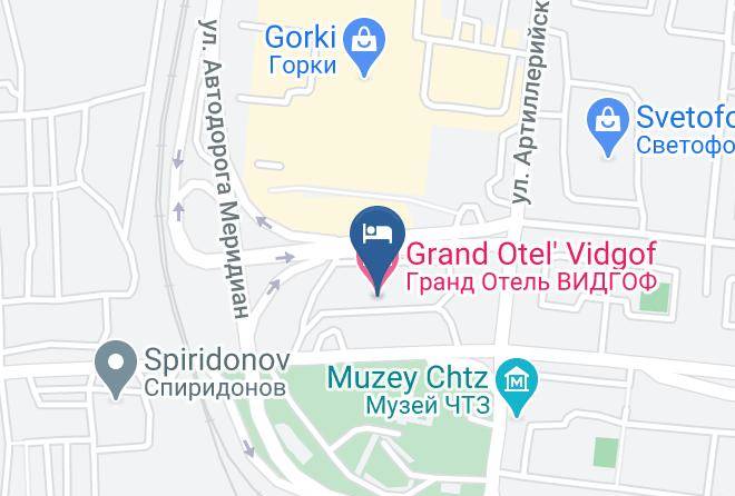 Chelyabinsk - Grand Otel' Vidgof Maps