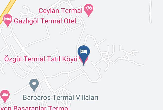 Ozgul Termal Tatil Koyu Map