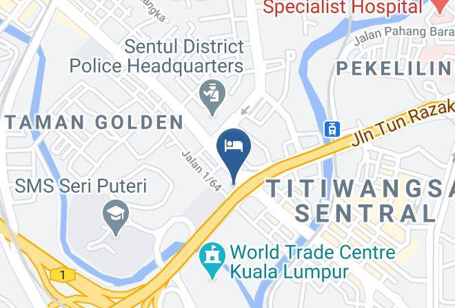 Kuala Lumpur - Grand Pacific Hotel Kl Maps