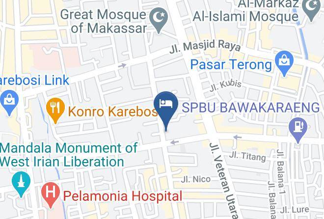Makassar - Grand Pacifik Hotel Maps