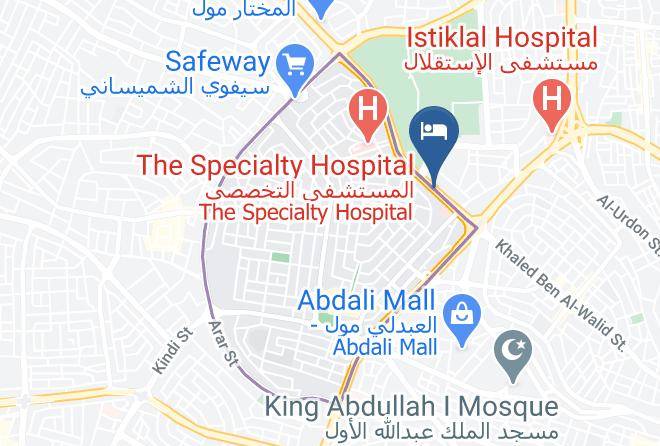 Amman - Grand Palace Hotel Maps