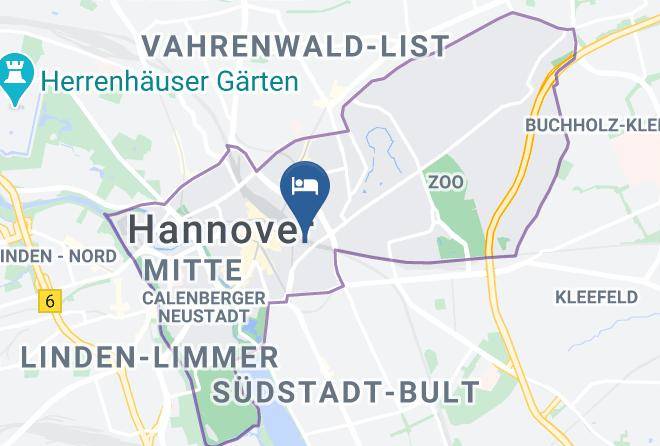 Stadt Hannover - Grand Palace Hotel Hannover Maps