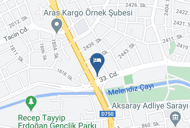 Aksaray Buyuk Bolcek - Grand Palas Otel Maps