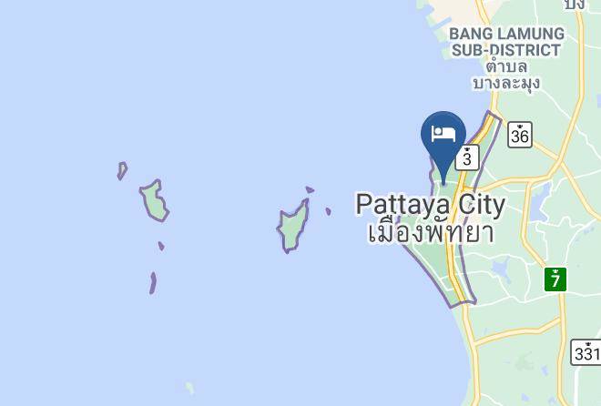 Grand Palazzo Hotel Pattaya Map