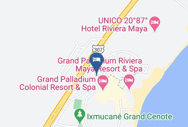 Solidaridad - Grand Palladium Kantenah Resort & Spa Maps