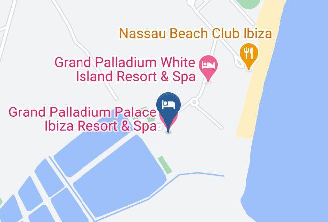 Baleares - Grand Palladium Palace Ibiza Resort & Spa Maps