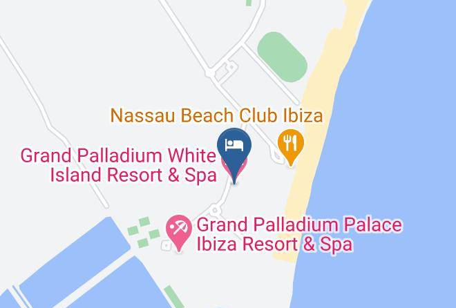 Grand Palladium White Island Resort & Spa Map