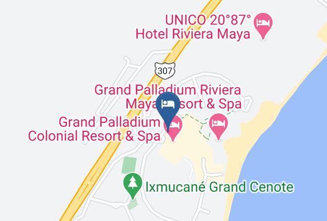 Solidaridad - Grand Palladium White Sand Resort & Spa Maps