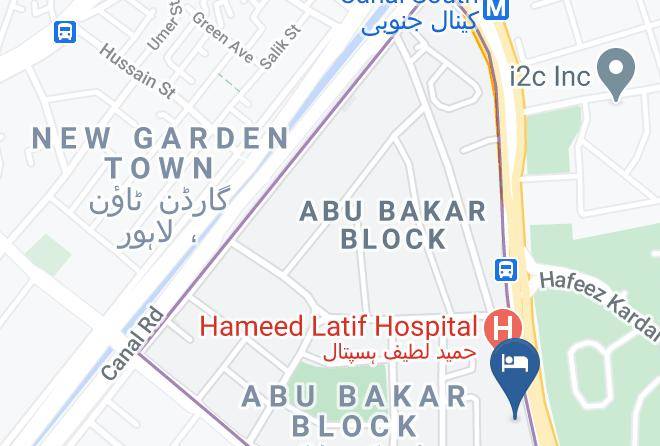 Islamabad - Grand Palm Hotel Maps