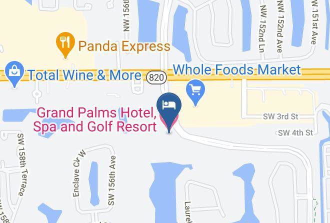 Broward - Grand Palms Hotel Spa And Golf Resort Maps